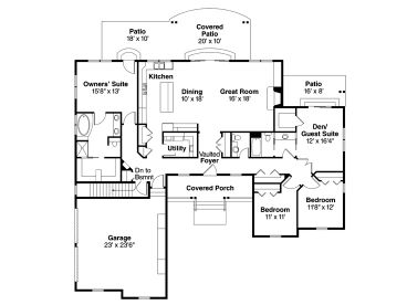 Floor Plan, 051H-0047