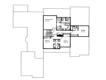 2nd Floor Plan, 012H-0216