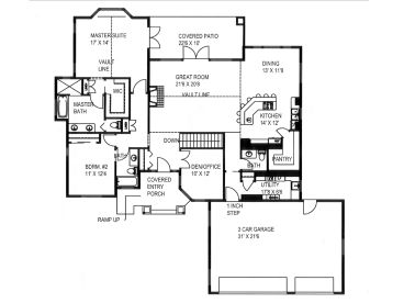 Floor Plan, 012H-0218