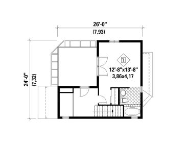 2nd Floor Plan, 072H-0007