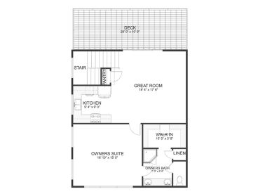 2nd Floor Plan, 065G-0055