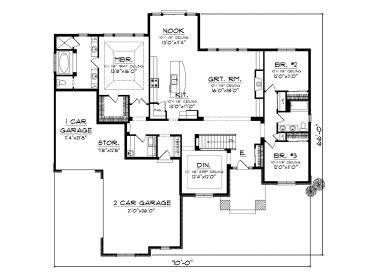 Floor Plan, 020H-0317