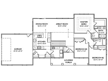 Floor Plan, 048H-0043