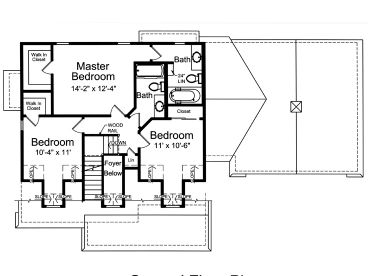 2nd Floor Plan, 046H-0012