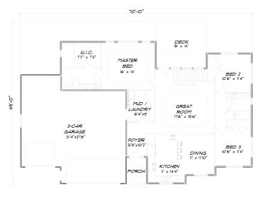 Floor Plan, 083H-0004