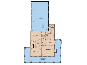 1st Floor Plan, 074H-0140
