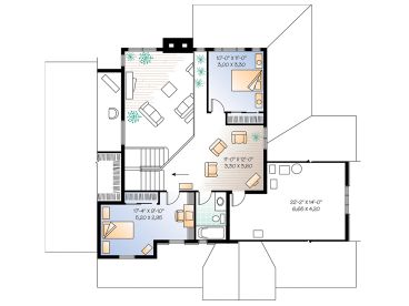 2nd Floor Plan, 027H-0016