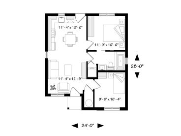 Floor Plan, 027H-0462