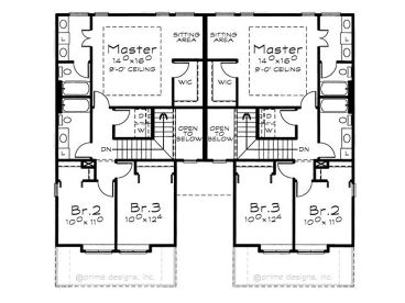 2nd Floor Plan, 031M-0079