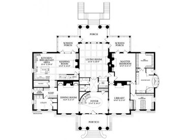 1st Floor Plan, 063H-0151