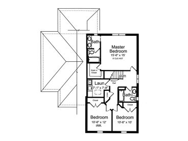 2nd Floor Plan, 046H-0093