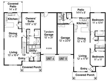 1st Floor Plan, 051M-0027
