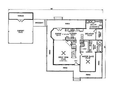 1st Floor Plan, 004H-0083