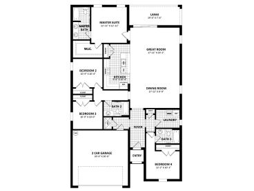 Floor Plan, 064H-0159