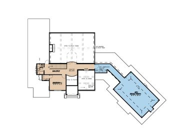 2nd Floor Plan, 074H-0040