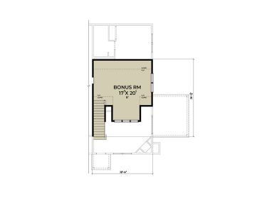 2nd Floor Plan, 050G-0010