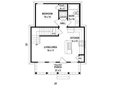 1st Floor Plan, 006H-0159
