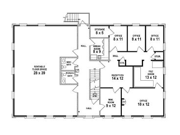 2nd Floor Plan, 006C-0052