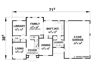 1st Floor Plan, 031H-0262