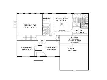 2nd Floor Plan, 007H-0062