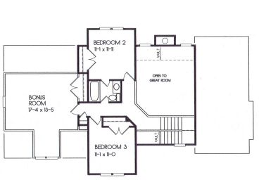 2nd Floor Plan, 045H-0008