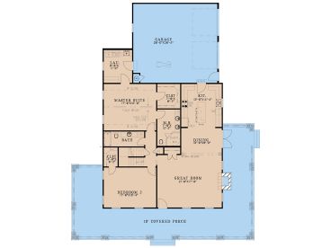 1st Floor Plan, 074H-0270