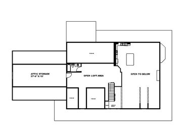 2nd Floor Plan, 012H-0311