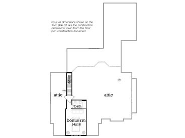 2nd Floor Plan, 021H-0287