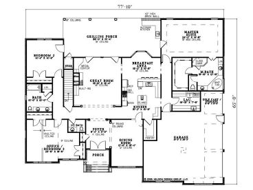 Floor Plan, 025H-0168