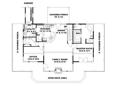 1st Floor Plan, 012H-0239