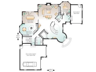 1st Floor Plan, 027H-0083