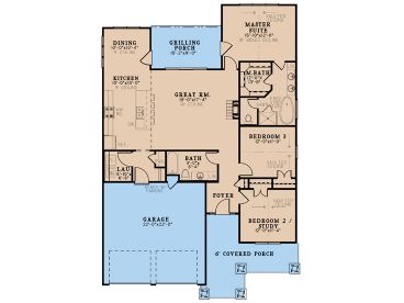 Floor Plan, 074H-0203