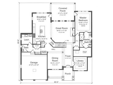 1st Floor Plan, 046H-0143