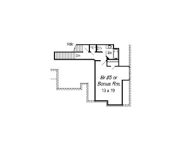 2nd Floor Plan, 061H-0101