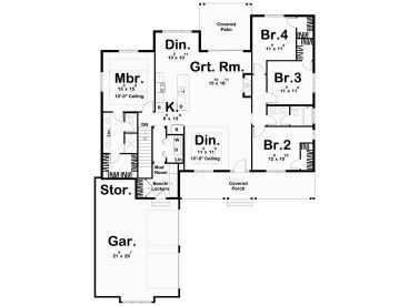 Floor Plan, 050H-0255