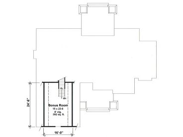 2nd Floor Plan, 023H-0188