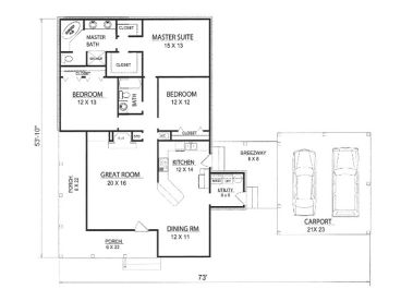 Floor Plan, 004H-0033