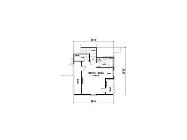 2nd Floor Plan, 058H-0030