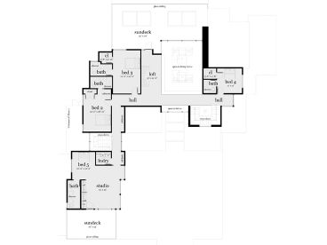 2nd Floor Plan, 052H-0110
