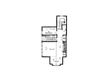 2nd Floor Plan, 066H-0045