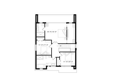 2nd Floor Plan, 027H-0488