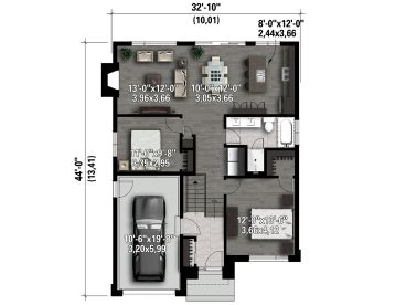 Floor Plan, 072H-0256
