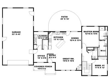 Floor Plan, 012H-0161