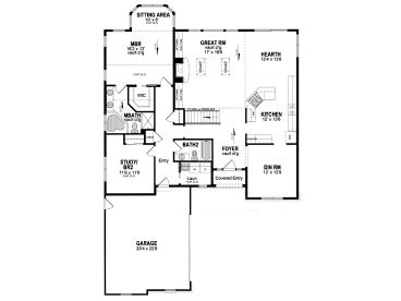 Floor Plan, 014H-0012