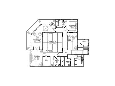 3rd Floor Plan, 070H-0071