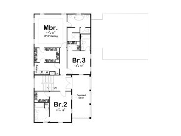 2nd Floor Plan, 050H-0373