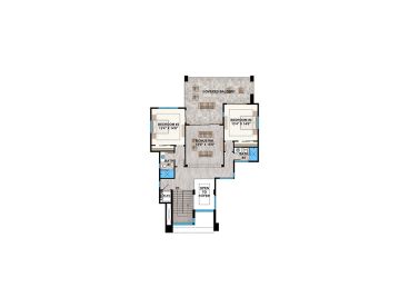 2nd Floor Plan, 069H-0069