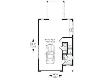 1st Floor Plan, 027G-0007