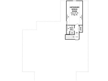 2nd Floor Plan, 001H-0245