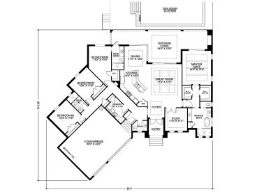 Floor Plan, 069H-0096